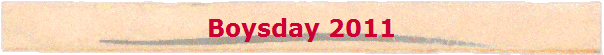 Boysday 2011